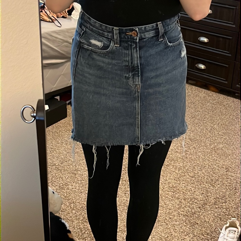 Jean skirt